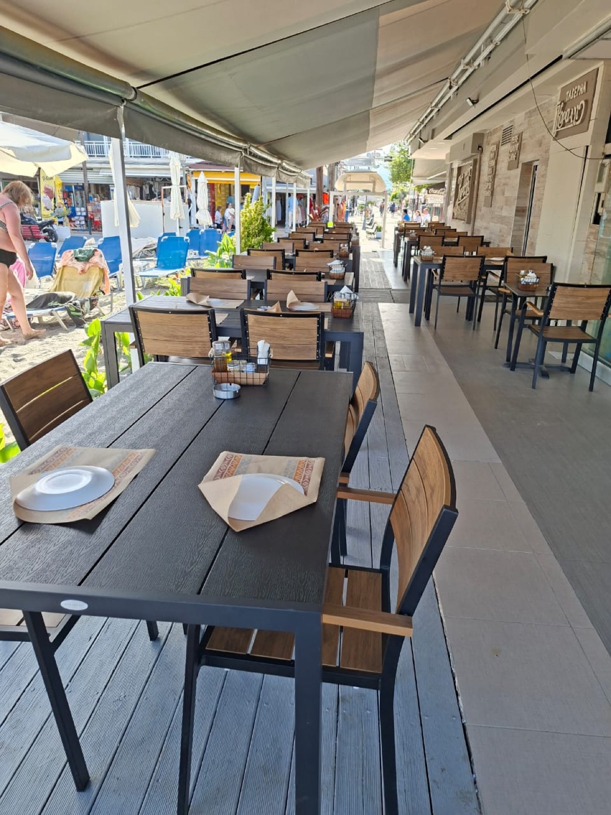 Dishes at Taverna Koralli
